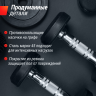 Гантель круглая UNIX FIT PRO обрезиненная 40 кг DBRND40PBKx2